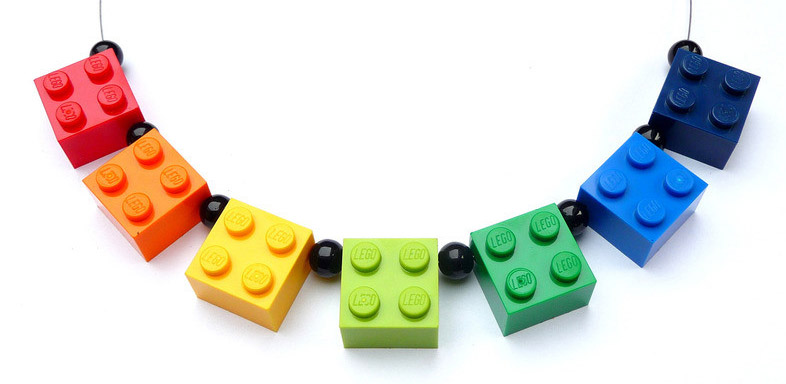 lego on string